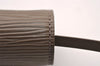 Authentic Louis Vuitton Epi Honfleur 2Way Shoulder Clutch Bag M5273C Gray 1865I