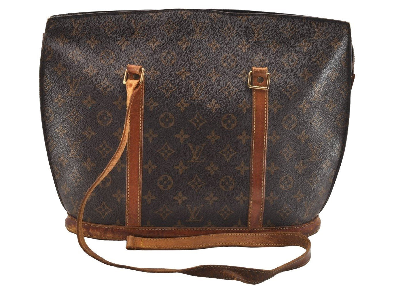 Authentic Louis Vuitton Monogram Babylone Shoulder Tote Bag M51102 LV Junk 1866I