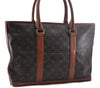 Auth Louis Vuitton Monogram Sac Weekend PM Vintage Tote Hand Bag M42425 LV 1867D