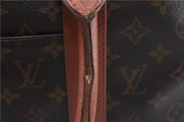 Auth Louis Vuitton Monogram Sac Weekend PM Vintage Tote Hand Bag M42425 LV 1867D