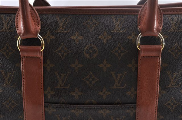 Auth Louis Vuitton Monogram Sac Weekend PM Vintage Tote Hand Bag M42425 LV 1867D