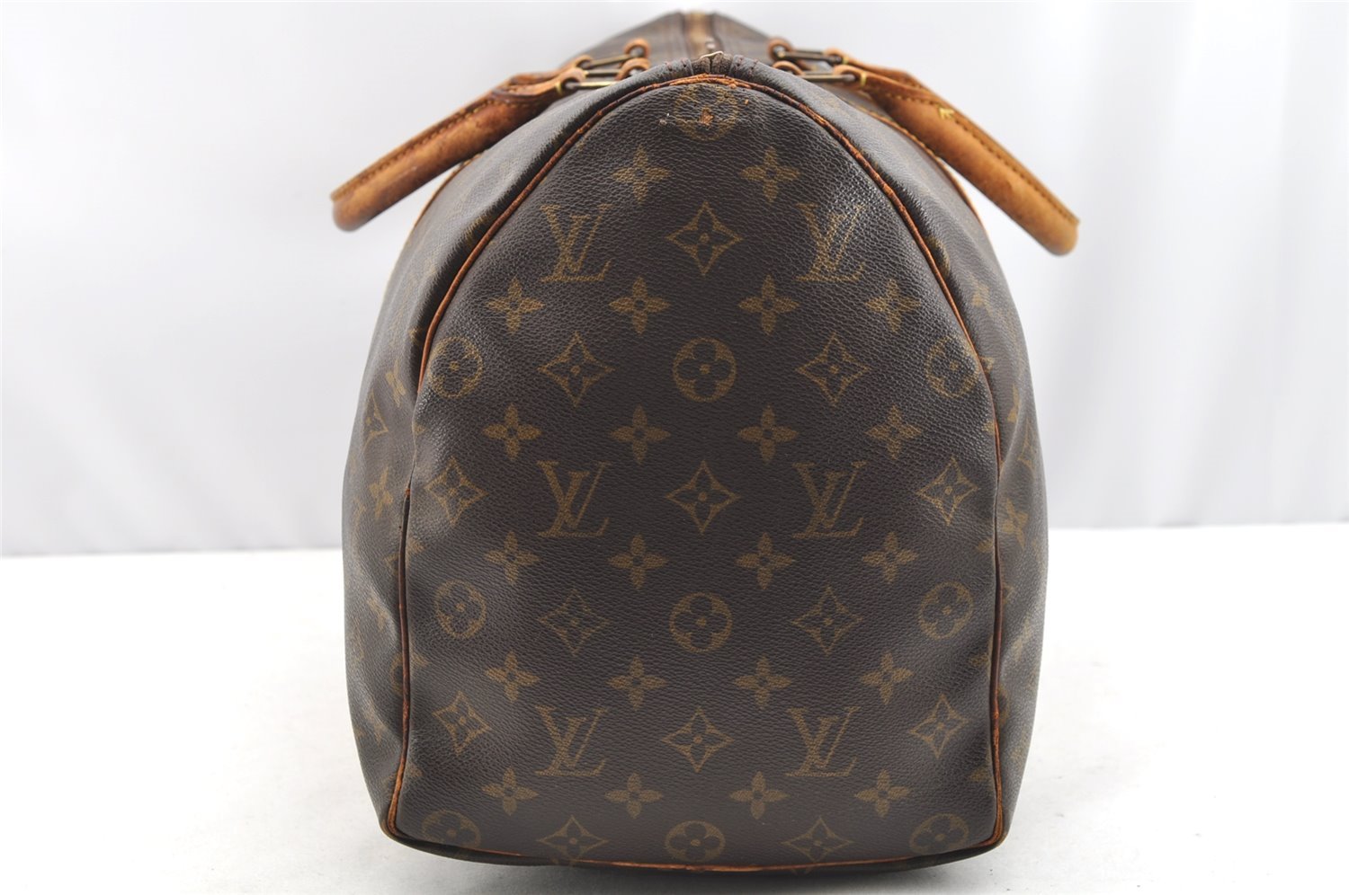 Authentic Louis Vuitton Monogram Keepall 45 Travel Boston Bag M41428 LV 1867I