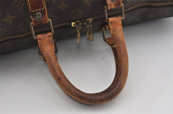 Authentic Louis Vuitton Monogram Keepall 45 Travel Boston Bag M41428 LV 1867I