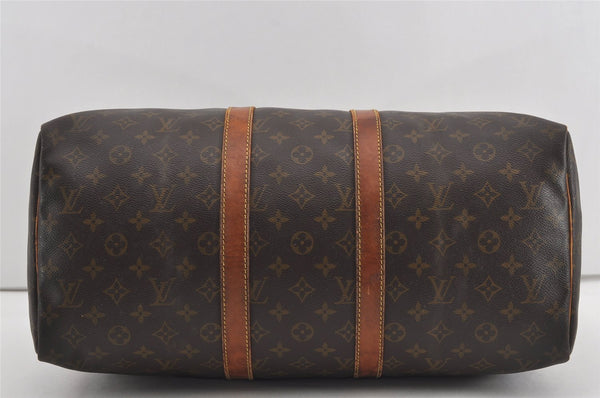 Authentic Louis Vuitton Monogram Keepall 45 Travel Boston Bag M41428 LV 1867I