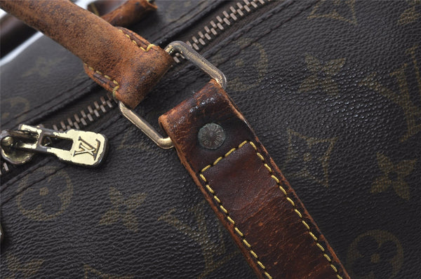 Authentic Louis Vuitton Monogram Keepall 45 Travel Boston Bag M41428 LV 1867I