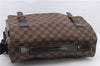 Auth Louis Vuitton Damier Broadway 2Way Shoulder Cross Hand Bag N42270 LV 1870D