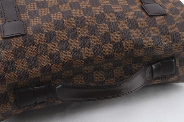 Auth Louis Vuitton Damier Broadway 2Way Shoulder Cross Hand Bag N42270 LV 1870D