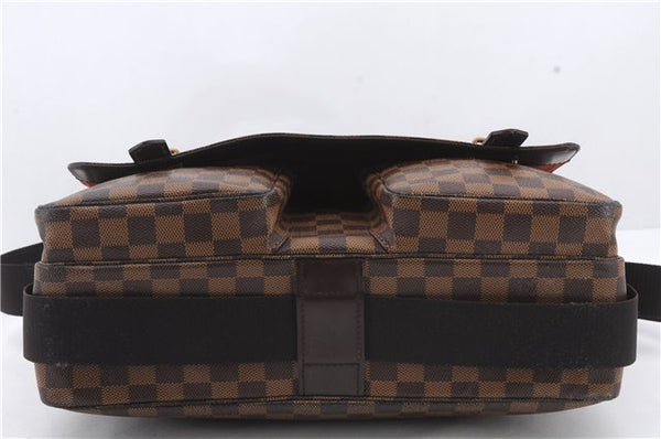 Auth Louis Vuitton Damier Broadway 2Way Shoulder Cross Hand Bag N42270 LV 1870D