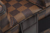 Auth Louis Vuitton Damier Broadway 2Way Shoulder Cross Hand Bag N42270 LV 1870D