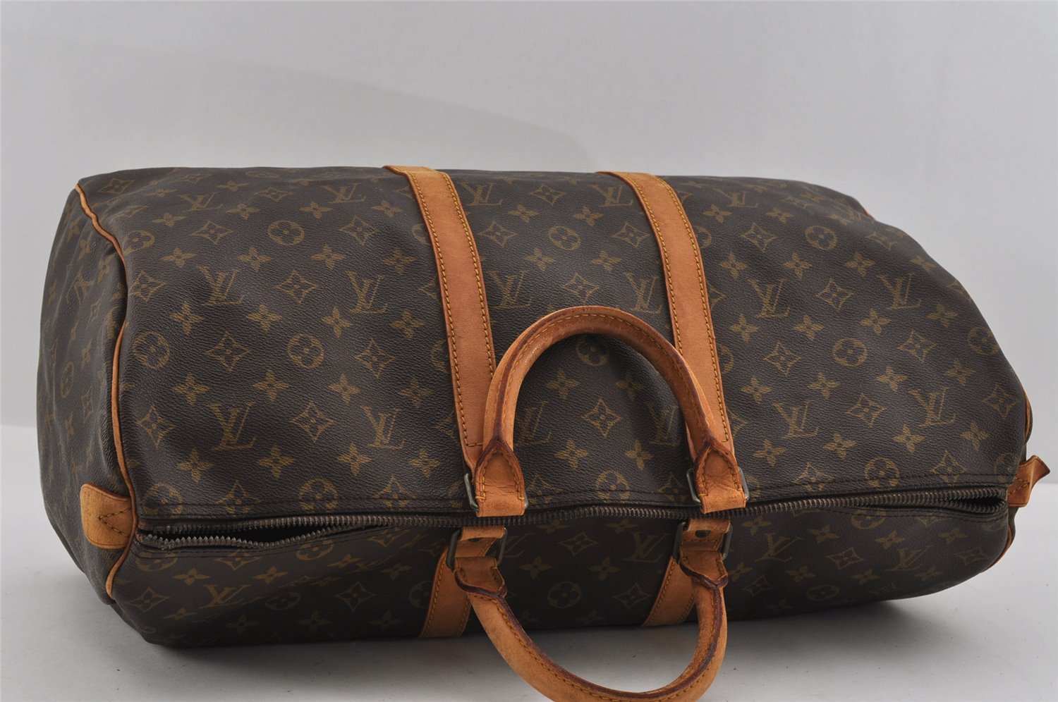 Authentic Louis Vuitton Monogram Keepall 50 Travel Boston Bag M41426 Junk 1870I