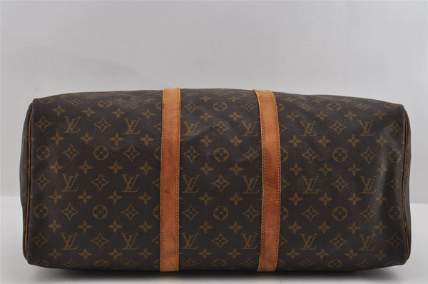 Authentic Louis Vuitton Monogram Keepall 50 Travel Boston Bag M41426 Junk 1870I