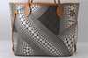 Authentic Louis Vuitton Monogram Wave Neverfull MM Tote Bag M40684 LV 1871D