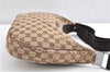 Authentic GUCCI Shoulder Cross Body Bag GG Canvas Leather 122790 Brown 1871G