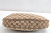 Authentic GUCCI Shoulder Cross Body Bag GG Canvas Leather 122790 Brown 1871G