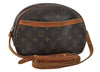 Authentic Louis Vuitton Monogram Blois Shoulder Cross Body Bag M51221 LV 1871I