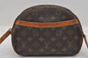 Authentic Louis Vuitton Monogram Blois Shoulder Cross Body Bag M51221 LV 1871I