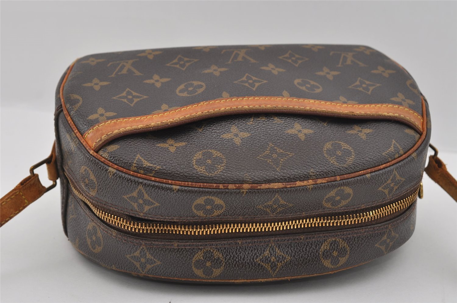 Authentic Louis Vuitton Monogram Blois Shoulder Cross Body Bag M51221 LV 1871I