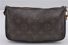 Authentic Louis Vuitton Monogram Pochette Accessoires Pouch M51980 LV 1872F