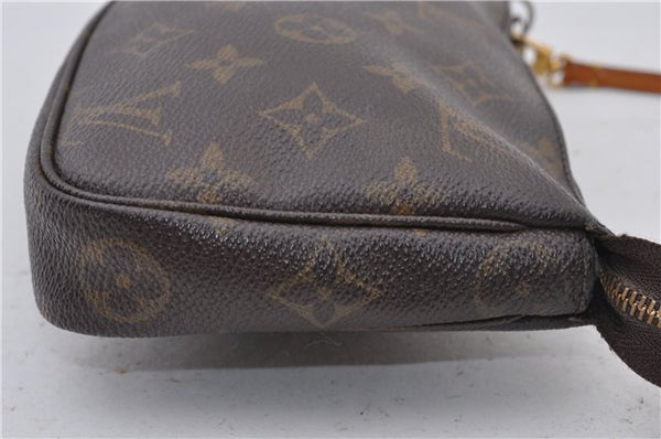 Authentic Louis Vuitton Monogram Pochette Accessoires Pouch M51980 LV 1872F