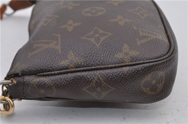 Authentic Louis Vuitton Monogram Pochette Accessoires Pouch M51980 LV 1872F