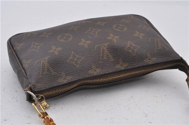 Authentic Louis Vuitton Monogram Pochette Accessoires Pouch M51980 LV 1872F