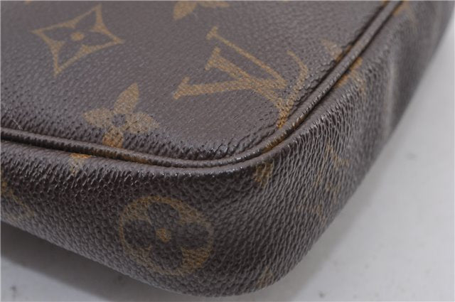 Authentic Louis Vuitton Monogram Pochette Accessoires Pouch M51980 LV 1872F