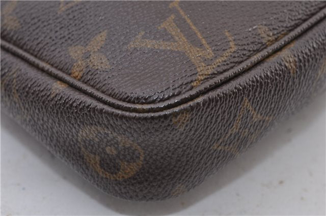 Authentic Louis Vuitton Monogram Pochette Accessoires Pouch M51980 LV 1872F