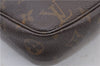 Authentic Louis Vuitton Monogram Pochette Accessoires Pouch M51980 LV 1872F