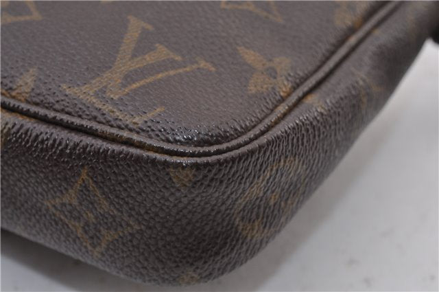 Authentic Louis Vuitton Monogram Pochette Accessoires Pouch M51980 LV 1872F