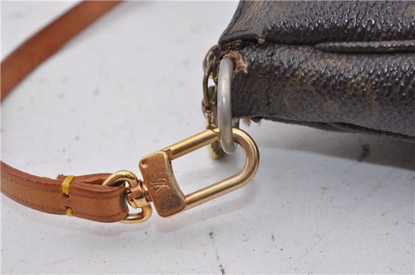 Authentic Louis Vuitton Monogram Pochette Accessoires Pouch M51980 LV 1872F