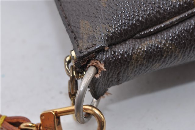 Authentic Louis Vuitton Monogram Pochette Accessoires Pouch M51980 LV 1872F