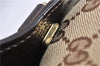 Authentic GUCCI Abbey Shoulder Hand Bag GG Canvas Leather 153025 Brown 1872G