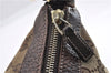 Authentic GUCCI Abbey Shoulder Hand Bag GG Canvas Leather 153025 Brown 1872G