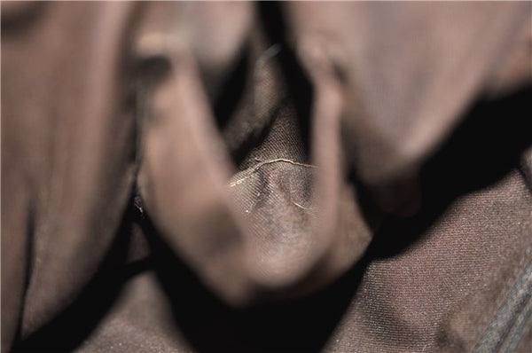 Authentic GUCCI Abbey Shoulder Hand Bag GG Canvas Leather 153025 Brown 1872G