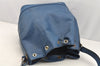 Authentic Louis Vuitton Epi Noe Shoulder Drawstring Bag Blue M44005 LV 1872I