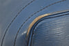 Authentic Louis Vuitton Epi Noe Shoulder Drawstring Bag Blue M44005 LV 1872I
