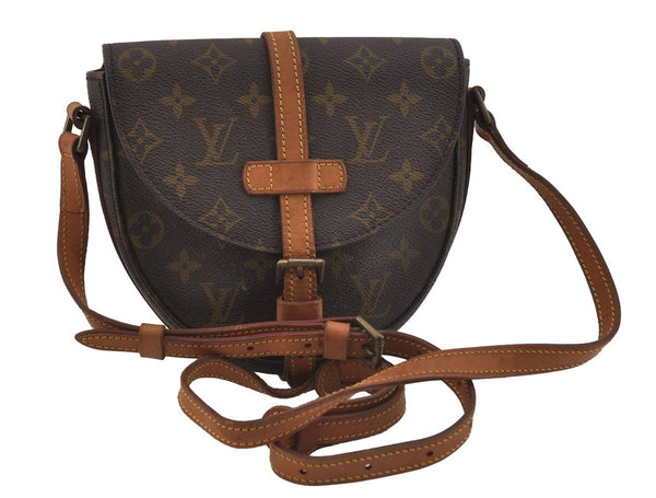 Authentic Louis Vuitton Monogram Chantilly PM Shoulder Cross Bag M51234 LV 1873I