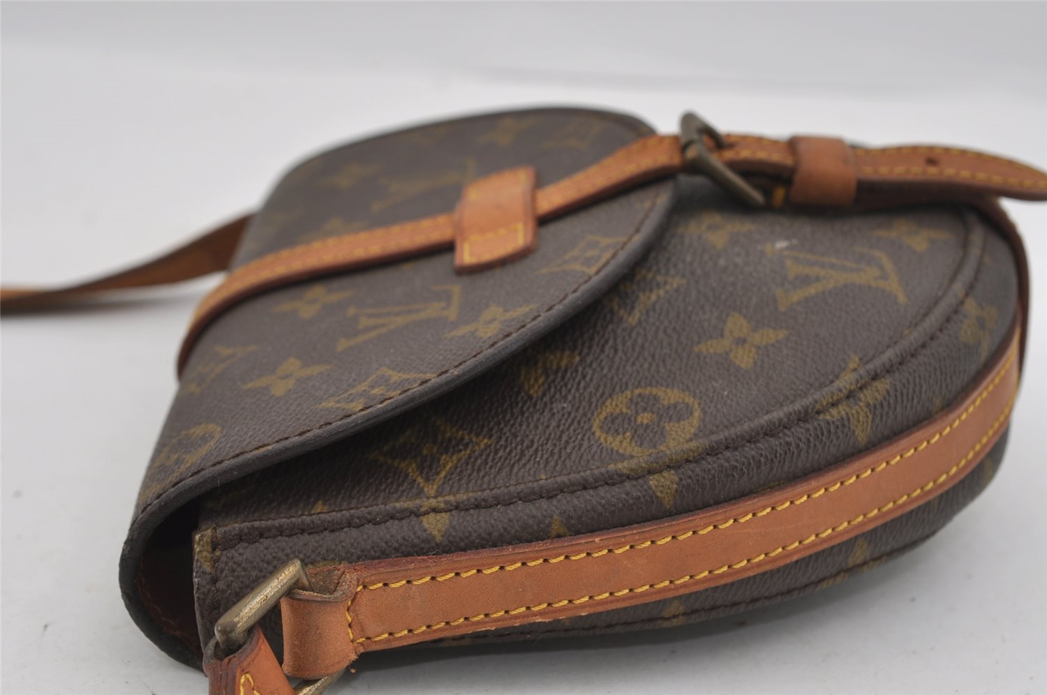 Authentic Louis Vuitton Monogram Chantilly PM Shoulder Cross Bag M51234 LV 1873I