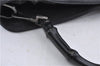 Authentic GUCCI Bamboo Shoulder Bag Leather 0011577 Black 1874D