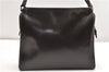 Authentic PRADA Vintage Leather Nappa Shoulder Hand Bag Purse Brown 1874G