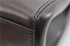 Authentic PRADA Vintage Leather Nappa Shoulder Hand Bag Purse Brown 1874G