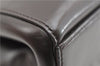 Authentic PRADA Vintage Leather Nappa Shoulder Hand Bag Purse Brown 1874G