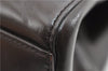 Authentic PRADA Vintage Leather Nappa Shoulder Hand Bag Purse Brown 1874G
