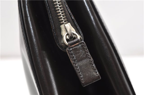 Authentic PRADA Vintage Leather Nappa Shoulder Hand Bag Purse Brown 1874G