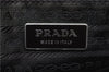 Authentic PRADA Vintage Leather Nappa Shoulder Hand Bag Purse Brown 1874G
