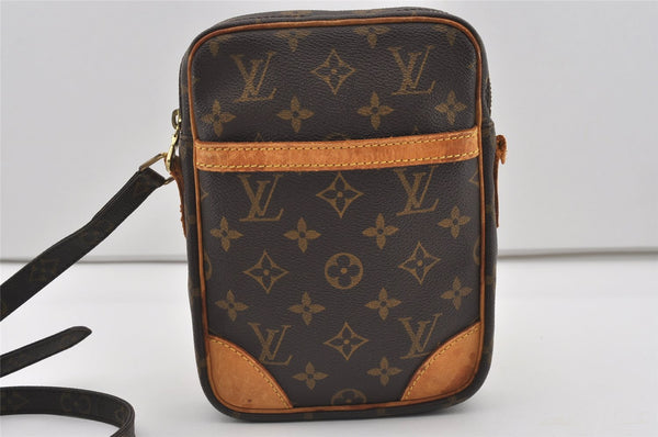 Authentic Louis Vuitton Monogram Danube Shoulder Crossbody Bag M45266 Junk 1874I