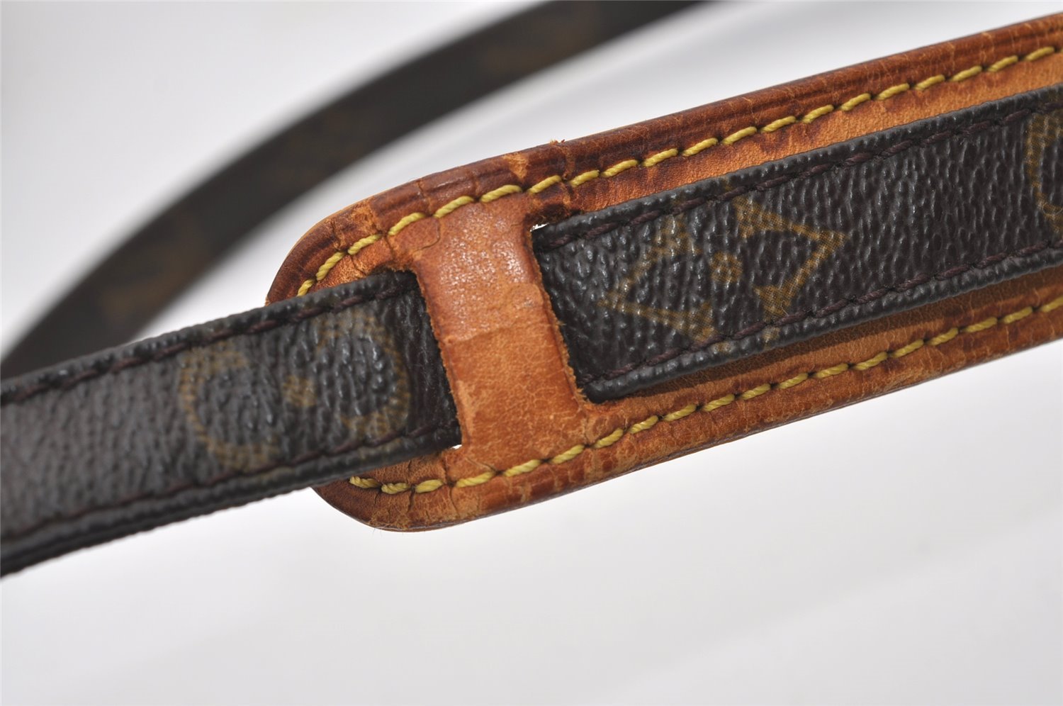 Authentic Louis Vuitton Monogram Danube Shoulder Crossbody Bag M45266 Junk 1874I