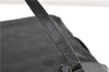 Authentic GUCCI Vintage Shoulder Tote Bag GG Canvas Leather 107757 Black 1875G