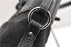 Authentic GUCCI Vintage Shoulder Tote Bag GG Canvas Leather 107757 Black 1875G
