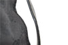 Authentic GUCCI Vintage Shoulder Tote Bag GG Canvas Leather 107757 Black 1875G